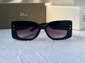 Dior 2023 дамски слънчеви очила правоъгълни 2 цвята, снимка 8