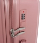 Куфар с колелца 58л, розов_1233329, снимка 6