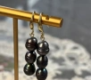 Висящи Обеци с сладководни перли , снимка 9