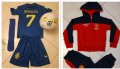 CR7 СИН Ал Насър Екип + Анцуг + Топка + Шапка + Шал + Кори Роналдо 23г, снимка 3