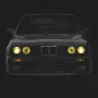 БМВ E30 M3 Тениска Sport Evolution BMW Жълти Фарове, снимка 1