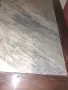 Дървена маса с мраморен плот, снимка 4
