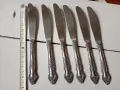 Ретро Винтидж стари немски прибори хранене старинни немски прибори десертен нож десертни ножове, снимка 2