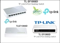 Суичове TP-Link TL-SF1008D с 8 порта, снимка 1