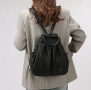 Стилна дамска кожена раница Angélica Backpack, снимка 2