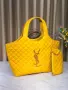 Yves Saint Laurent Дамска Чанта Тип Шопър С Портмоне -Различни Цветове - Кожа Или Велур Код SEM-523 , снимка 11
