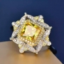 НОВО!-Дамски пръстен с кристал, снимка 1 - Пръстени - 36039060