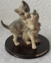 2 котенца  -  един сувенир, снимка 1 - Статуетки - 36088506