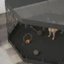 Кошарка за кученца PawHut, снимка 6
