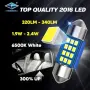 LED Крушки за плафон 41мм 12/24V G – TECH – T272, снимка 3
