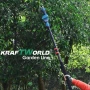3в1 Акумулаторен Градински Комплект KraftWorld – Резачка с омасляване, Ножица и Телескопичен Прът, снимка 15