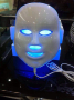 Козметична LED маска за лице - Маска за фотодинамична терапия, снимка 1 - Козметични уреди - 44742651