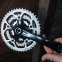 Курбел за велосипед колело Shimano deore lx , снимка 1 - Части за велосипеди - 44534502