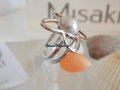 MISAKI - прекрасен сребърен пръстен, снимка 2