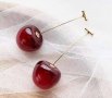 🍒Нови обеци черешки. Изключително атрактивни. Иде ти да ги изядеш 🙂 Като истински. 15 лв/ Еконт🍒 С т, снимка 6